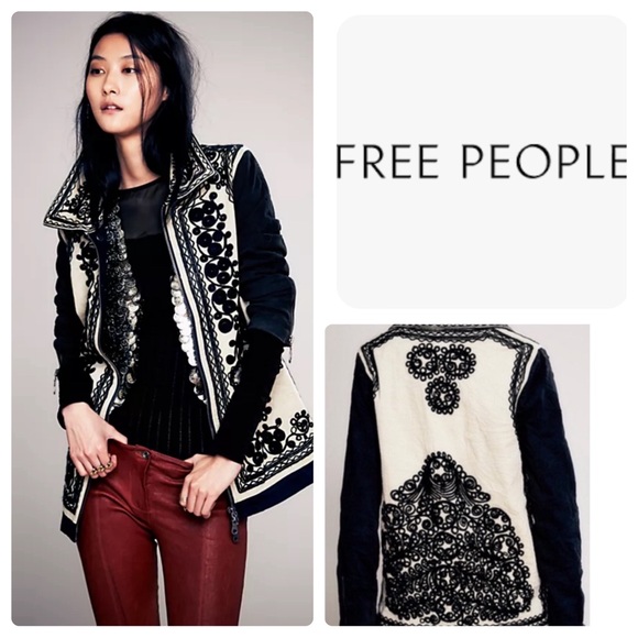 Free People | Stitched Quills Jacket - Picture 1 of 10
